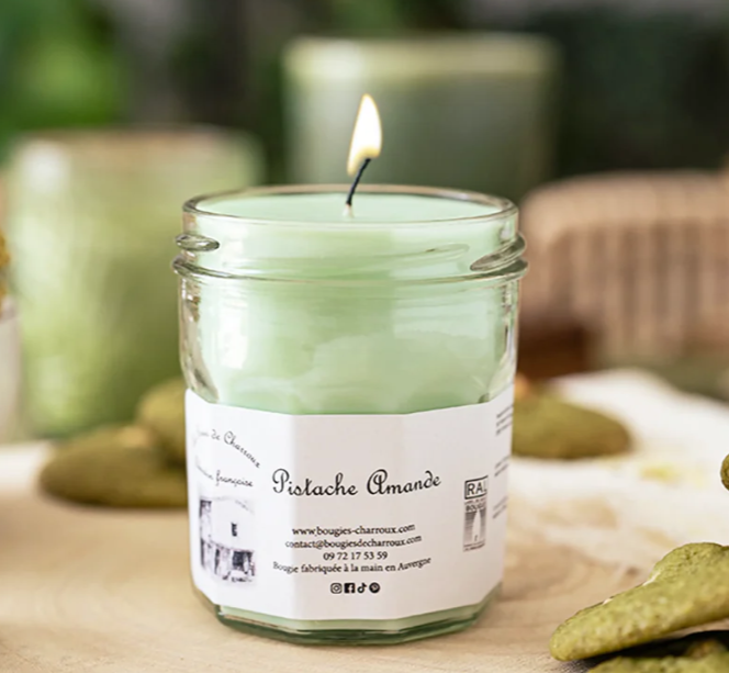 Bougie "pistache amande" image